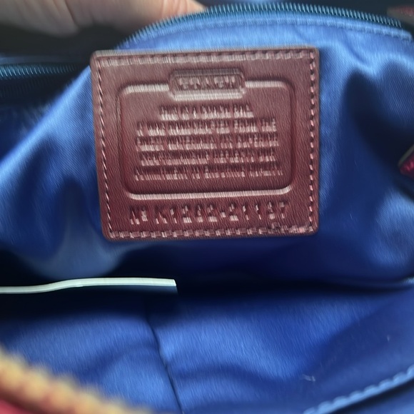 Coach Poppy Tartan shoulder bag - Picture 4 of 6